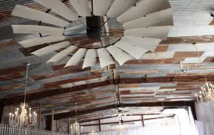 weathered-antique-white-rustic-windmill-fan