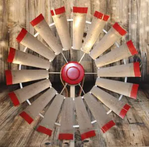 Tarnished Tin Red Tips tarnished-tin-custom-windmill-finish