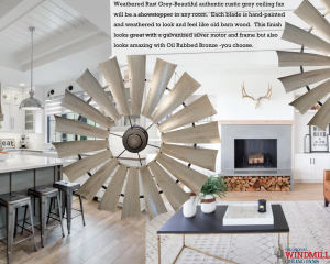 Weathered Rust Grey Farmhouse