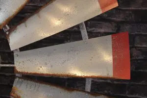 Barn Metal with Rustic Red Tips 3