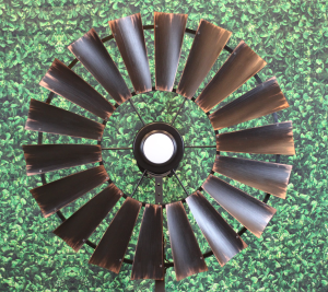 Charred Whiskey Barrel