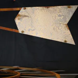 Powder Coated or Weathered Finish Tail Vane