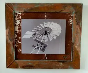 The Classic western cowhide framework Classic-western-frame