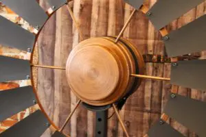 Oil Rubbed Bronze with Rustic Copper Motor 1