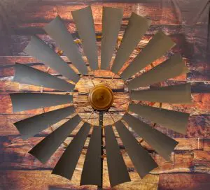 Oil Rubbed Bronze with Rustic Copper Motor 8