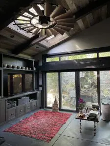 Patina Copper With Oil Rubbed Bronze Motor _ Frame 2