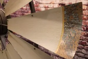 Weathered Rust Grey with Patina Bronze Tips 14