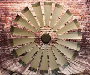 Weathered Rust Grey with Patina Bronze Tips 15