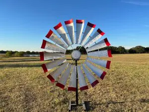 Brushed Metal with Red Tips 1