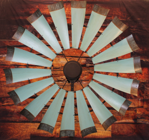 Texas Turquoise Patina Bronze Tips 85