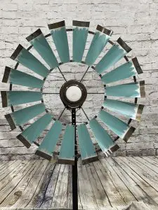 texas turquoise blade with patina bronze tip and pewter edge