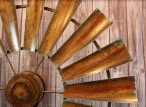 All Rust Gallery with Turquoise Accent 4