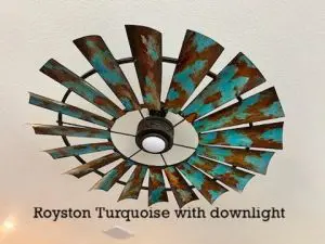 Royston Turquoise with downlight 1 Royston Turquoise with downlight 1