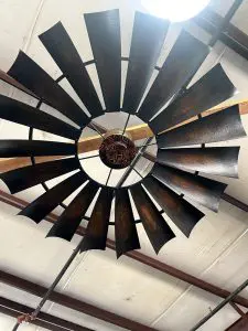 buffalo bill.vaulted ceiling