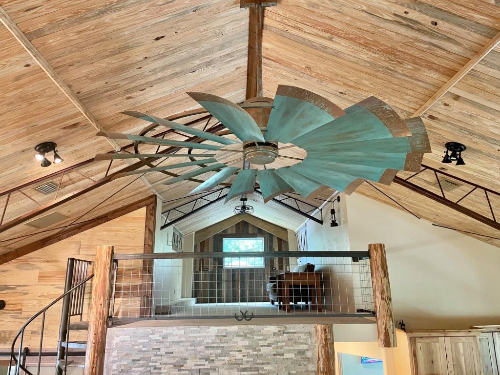 How to Make a Windmill Ceiling Fan 