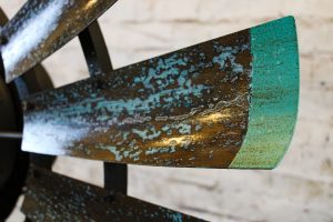 Patina Bronze Weathered Texas Turquoise Tips 4
